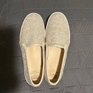 Keds for Kate Spade, sparkly slip on sneakers
